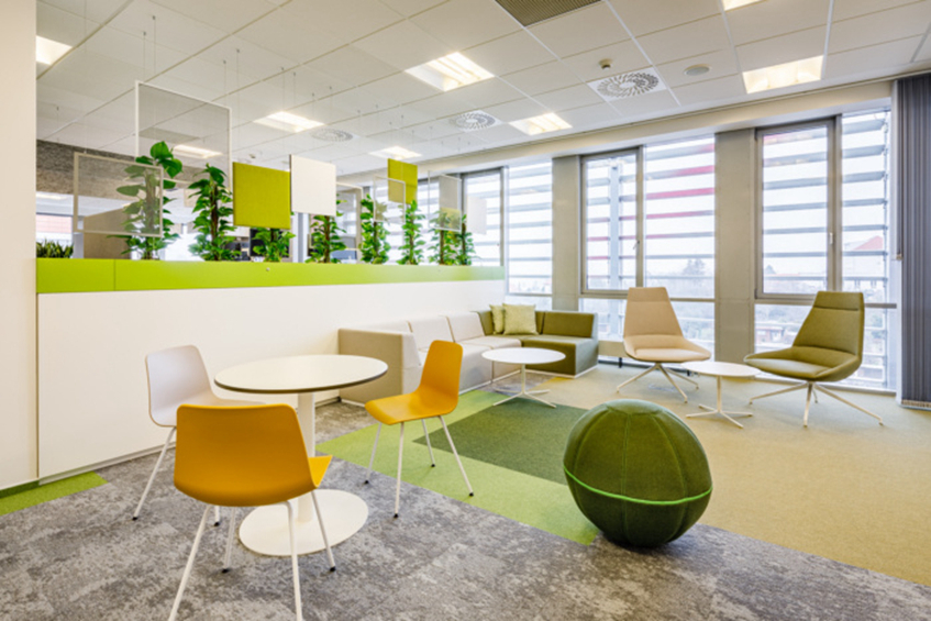 探索如何在500平米的办公空间中打造一个引人注目的金融风格办公室