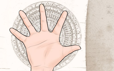 手纹风水堂:手掌最清晰的三天纹路